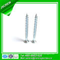 Square Wooden Screw M3.5X35 Zinc Plated Flat Head Self Tapping Screw